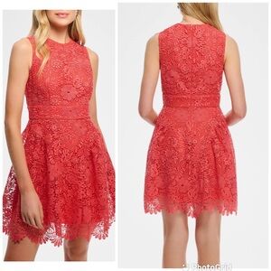 Shoshanna Ivy Mini Lace Fit-and-Flare Dress New with Tags!